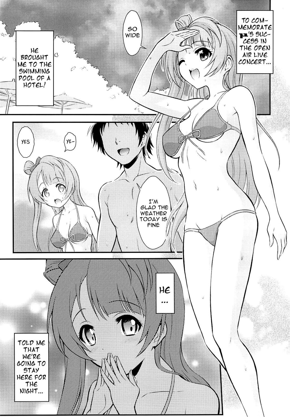 Gay Bukkakeboys Boku wa Kotori-chan no Naka de 2 - Love live Str8 - Page 2